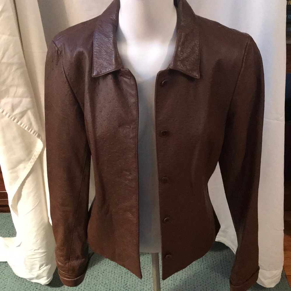 Leather jacket